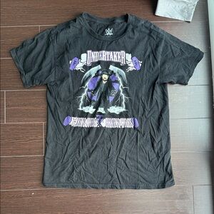 WWE Undertaker Black and Purple Tee